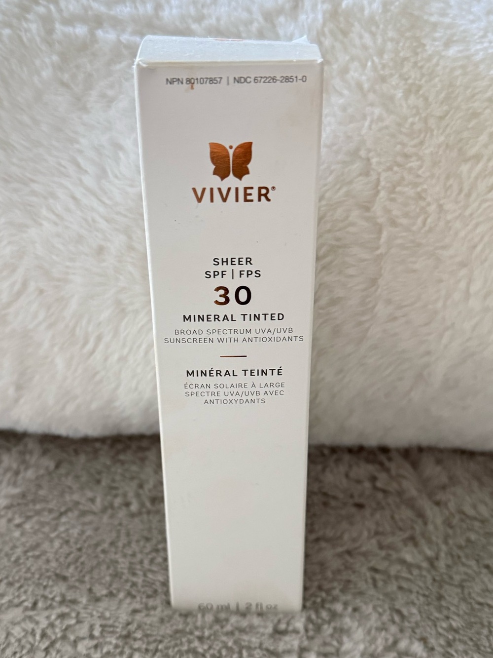 Vivier Sheer Mineral Tinted SPF 30 Sunscreen